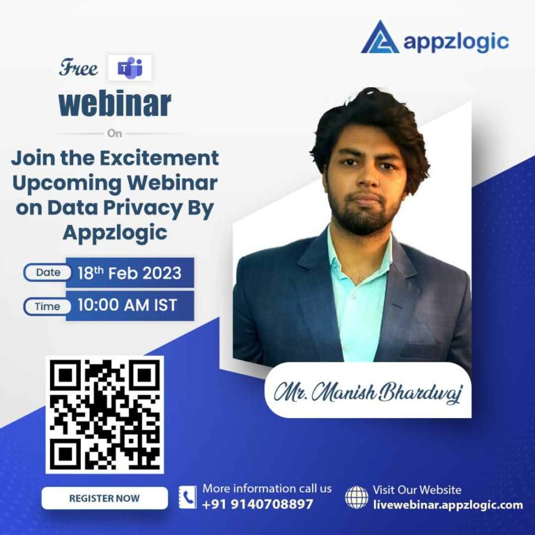 description: Join our webinar on Data Privacy & Protection to know new regulations & cyber threats from industry expert. Discussion on GDPR, CCPA, & more trending topics